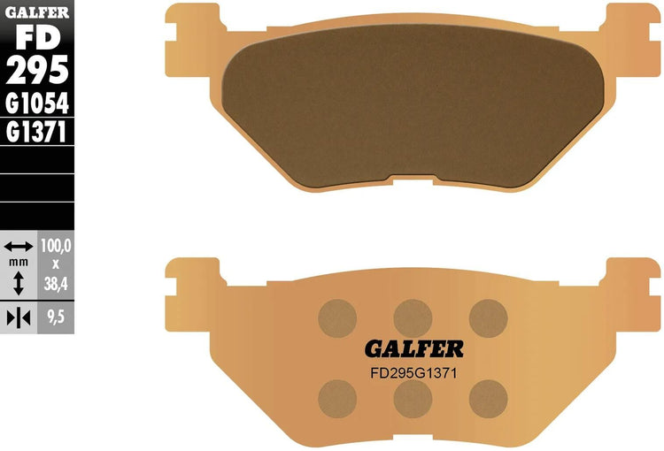 Galfer Bremsbeläge fd295 Bremsbelag fd295 g1371 Sint. Metallstraße