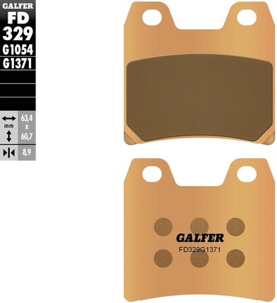 Galfer Bremsbeläge fd329 Bremsbelag fd329 g1371 Sint.Metal Street