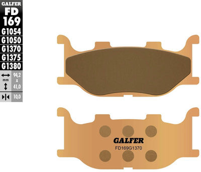 Galfer Bremsbeläge fd169 Bremsbelag fd169 g1370 Sintermetall