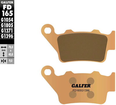 Galfer Bremsbeläge fd165 Bremsbelag fd165 g1371 Sintermetall aus.
