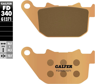 Galfer Bremsbeläge fd340 Bremsbelag fd340 g1371 Sint.Metal Street