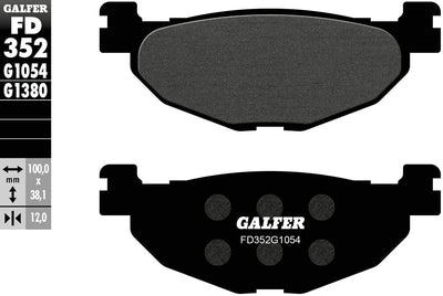 Galfer Bremsbeläge FD352 Bremsbelag FD352 G1054 Bio-Standard