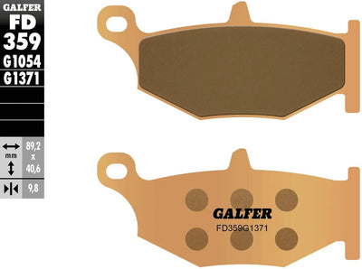 Galfer Bremsbeläge fd359 Bremsbelag fd359 g1371 Sint.Metal Street