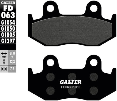 Galfer Bremsbeläge fd063 Bremsbelag fd063 g1050 organisch