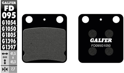 Galfer Bremsbeläge fd095 Bremsbelag fd095 g1050 organisch