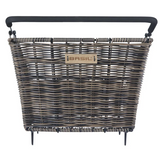 Basilikum Fahrradkorb Cento Rattan Look Multi System 41 x 25 x 12 cm - braun - afbeelding 2