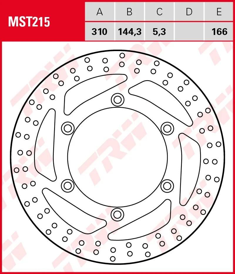 TRW -Rotor MST215 starr