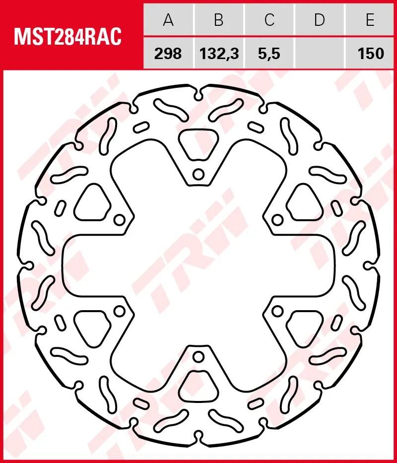 TRW -Rotor MST284RAC Starr