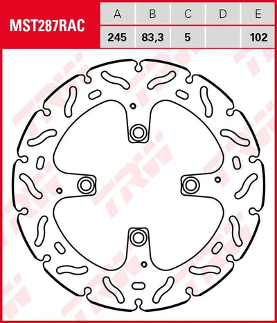 TRW -Rotor MST287RAC Starr