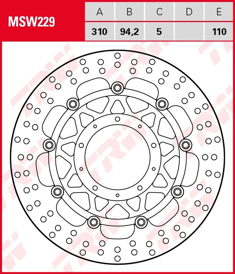 TRW -Rotor MSW229 schweben