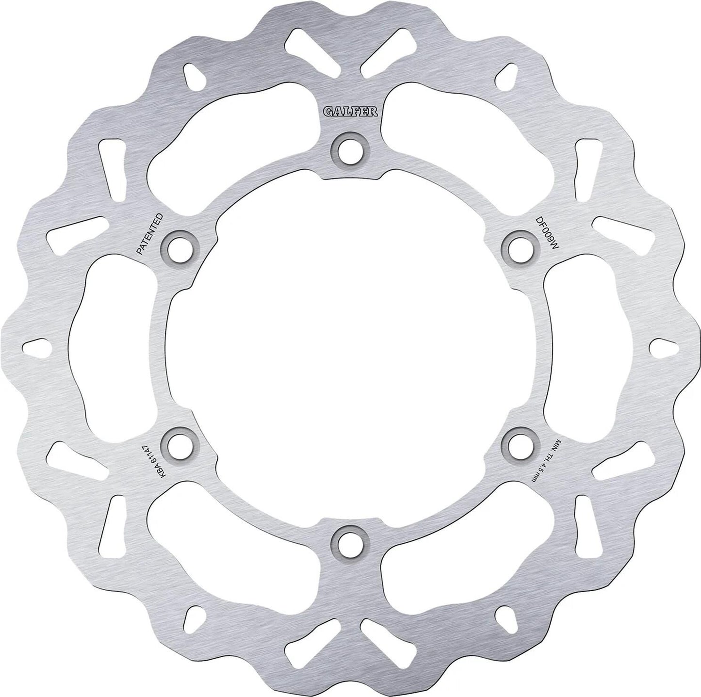 Galfer Wave-Bremsscheibe DF009 Rotor DF009 Typ W starr