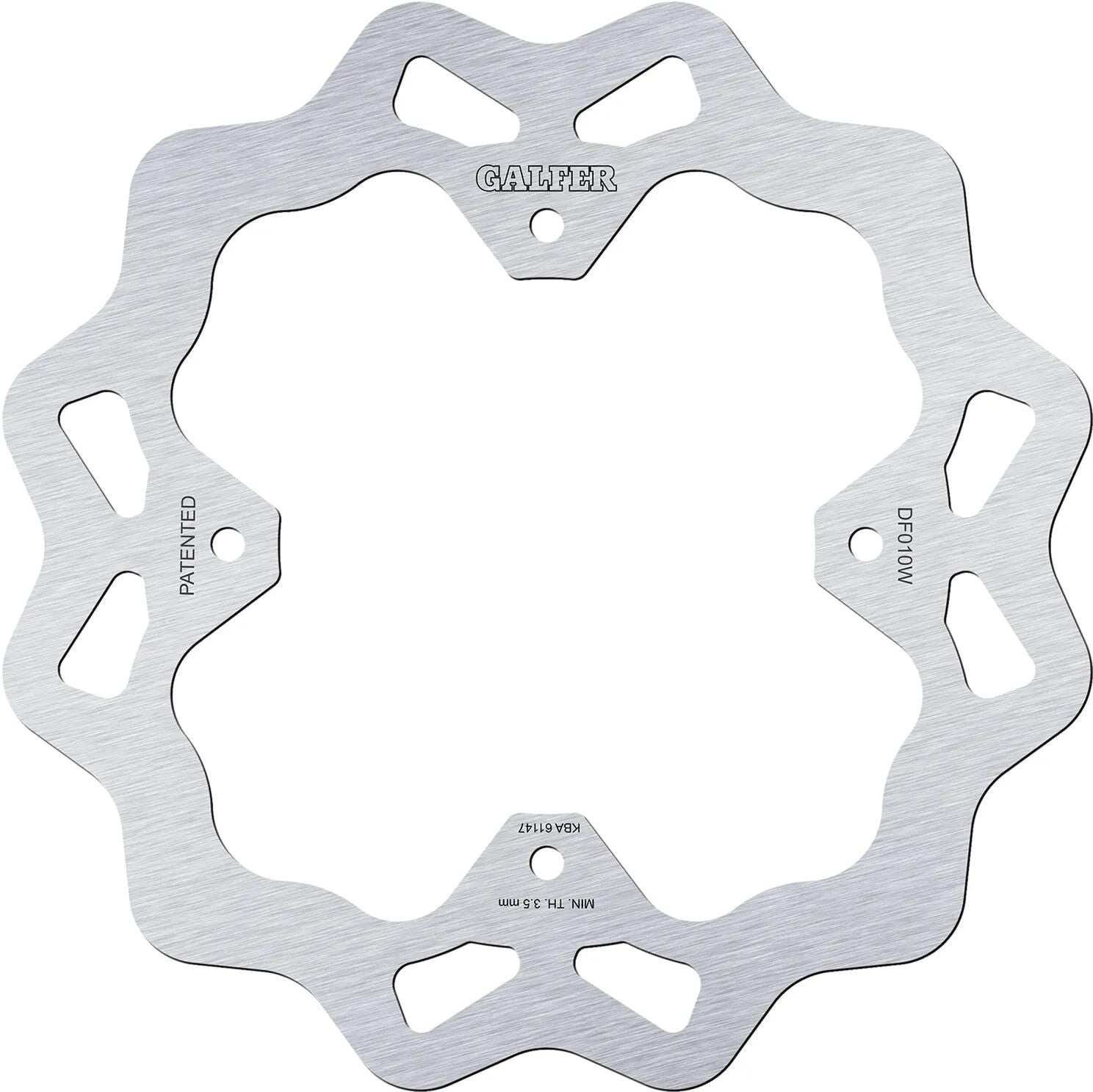 Galfer Wave-Bremsscheibe DF010 Rotor DF010 Typ W starr