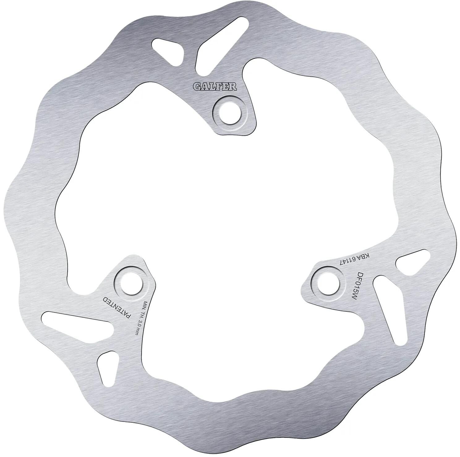 Galfer Wave-Bremsscheibe DF015 Rotor DF015 Typ W starr