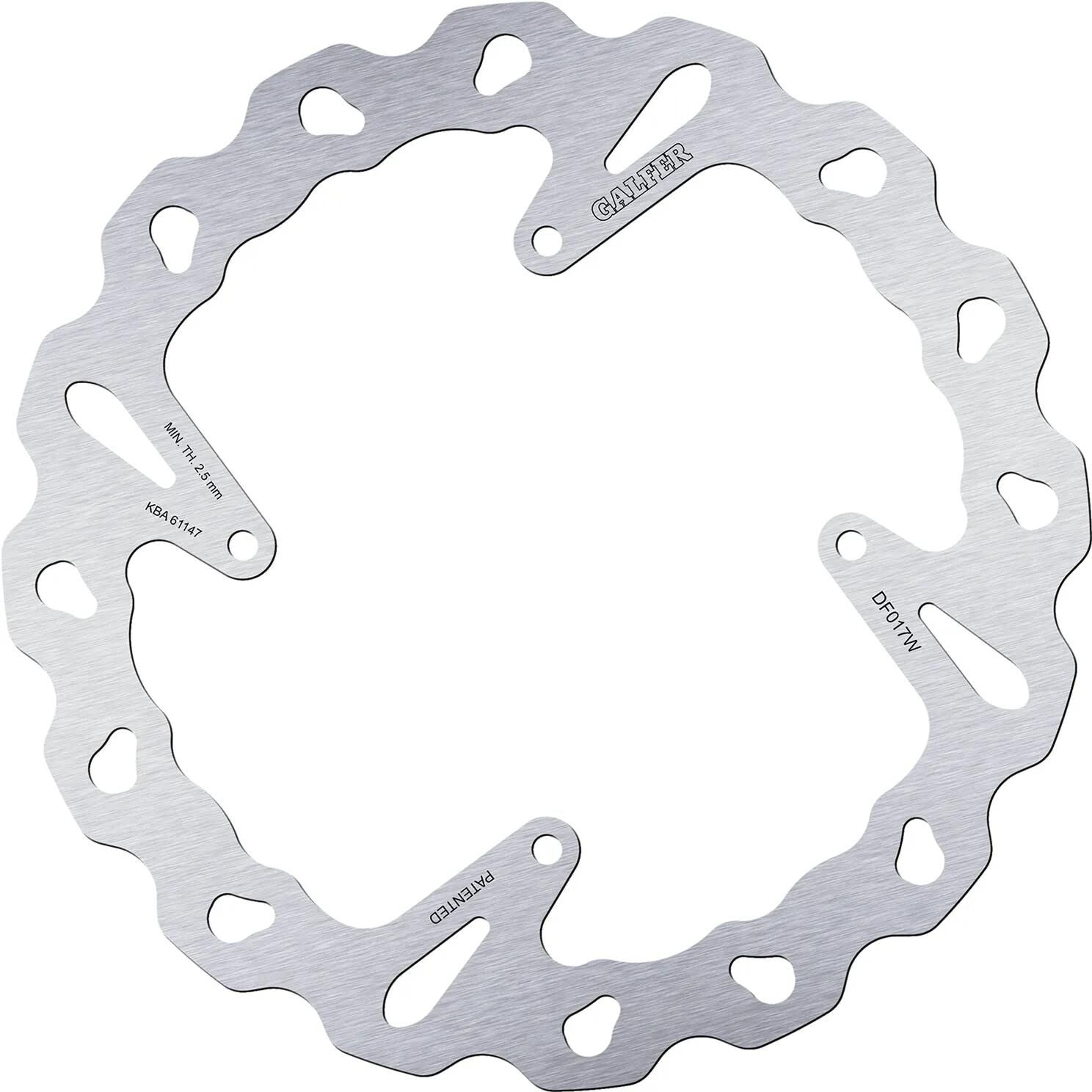 Galfer Wave-Bremsscheibe DF017 Rotor DF017 Typ W starr