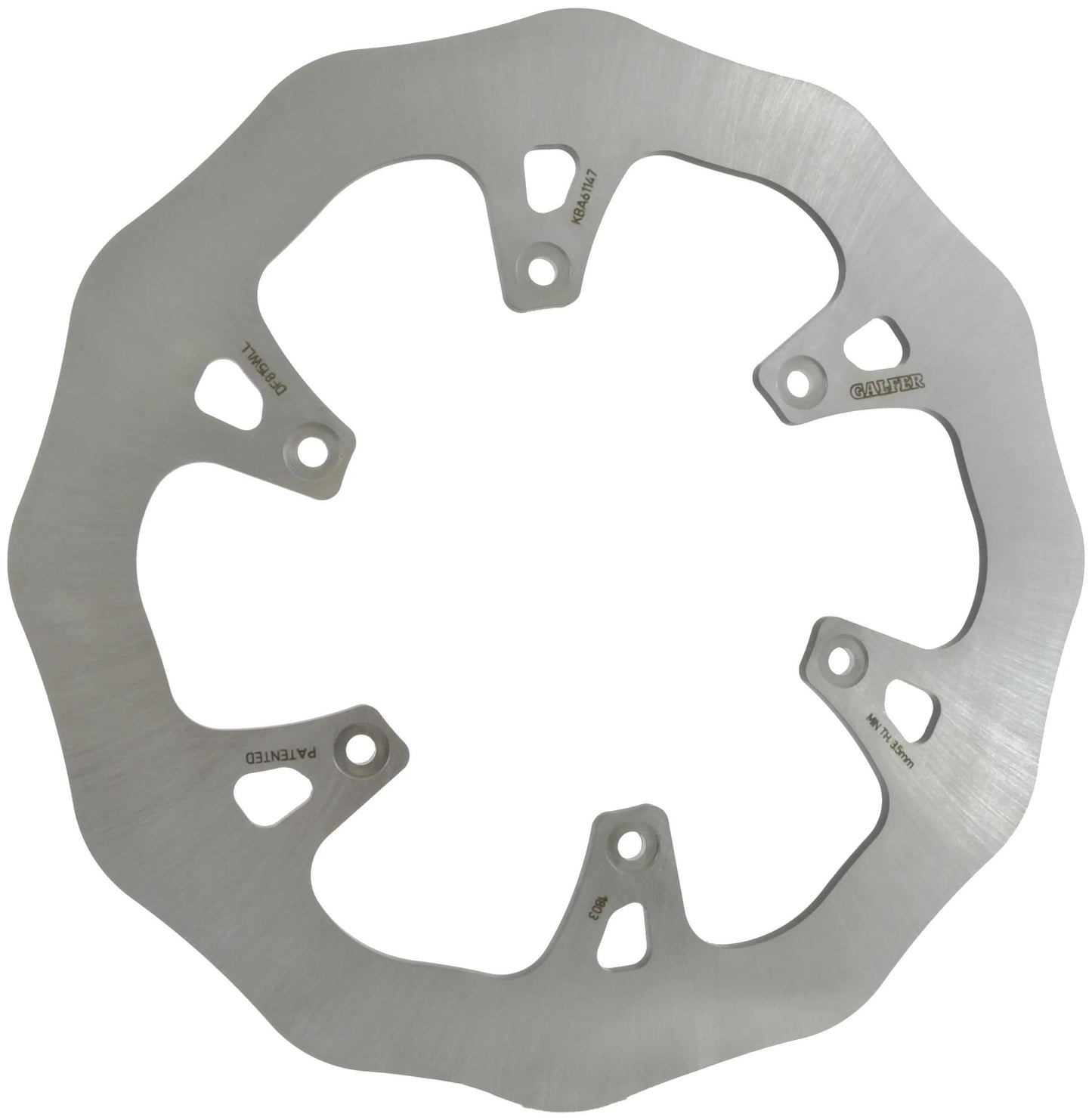 Galfer Wave-Bremsscheibe df069 Rotorbremsscheiben starr schlammig