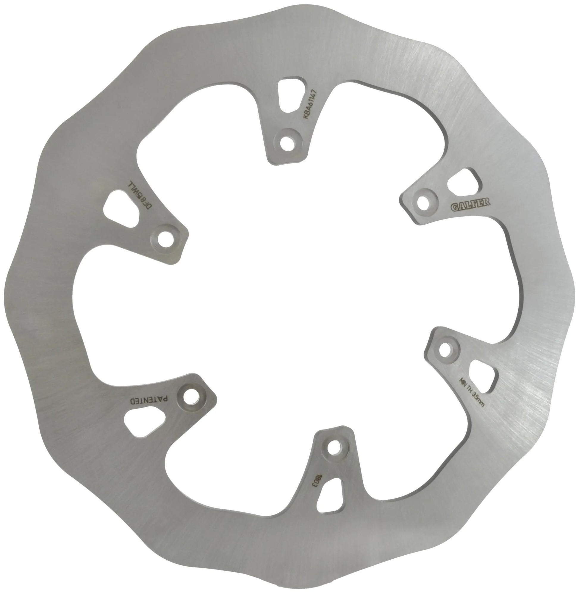 Galfer Wave-Bremsscheibe df069 Rotorbremsscheiben starr schlammig