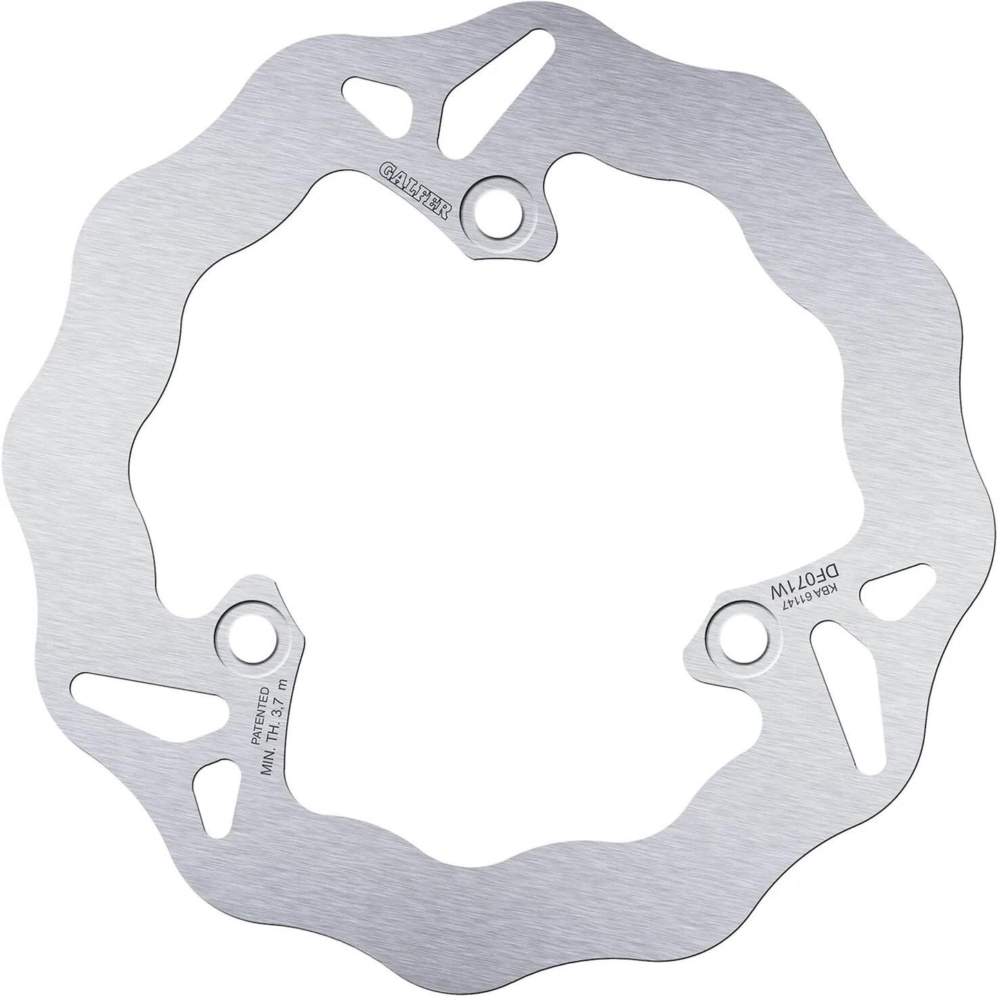 Galfer Wave-Bremsscheibe DF071 Rotor DF071 Typ W starr
