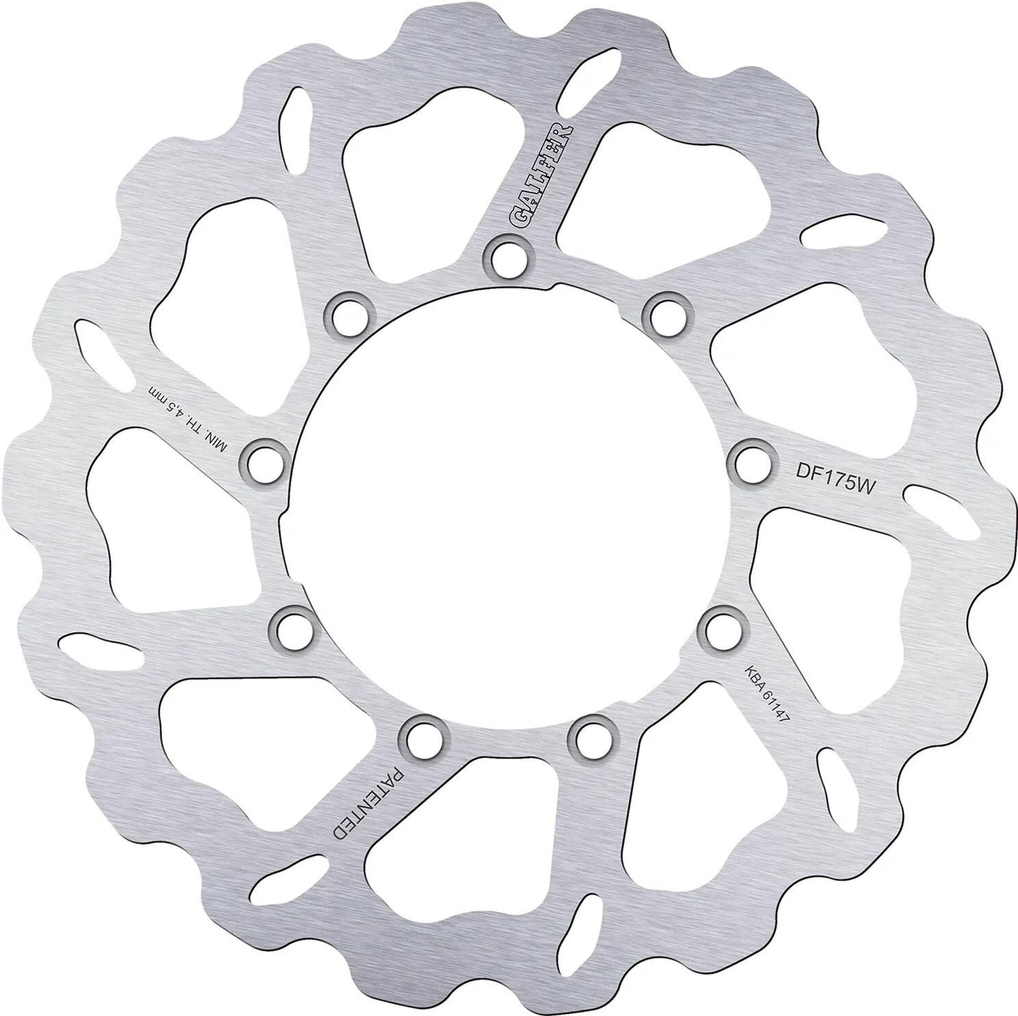 Galfer Wave-Bremsscheibe DF175 Rotor DF175 Typ W starr