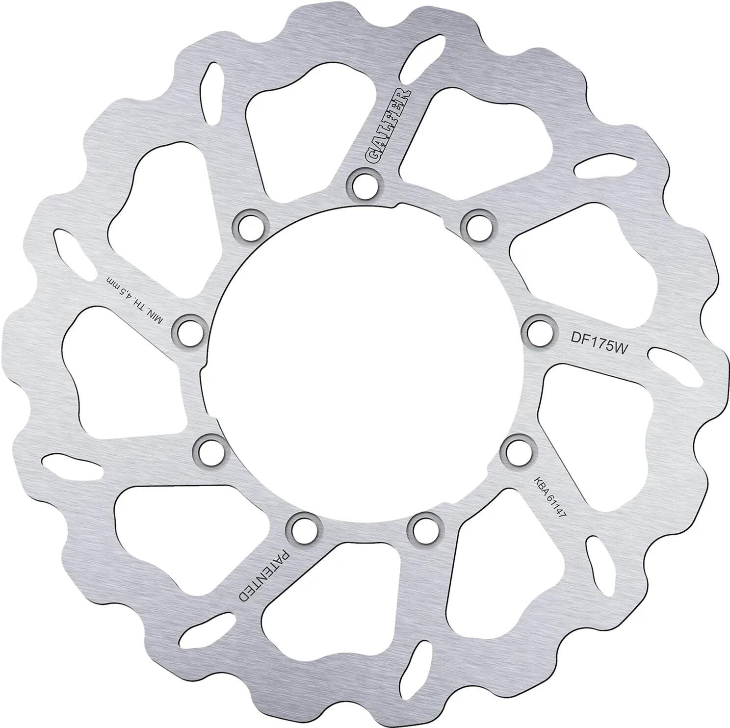 Galfer Wave-Bremsscheibe DF175 Rotor DF175 Typ W starr