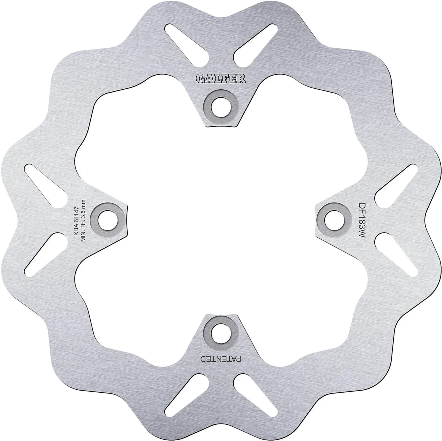 Galfer Wave-Bremsscheibe DF183 Rotor DF183 Typ W starr
