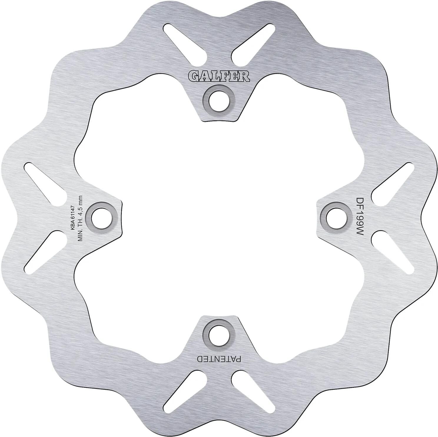 Galfer Wave-Bremsscheibe DF199 Rotor DF199 Typ W starr