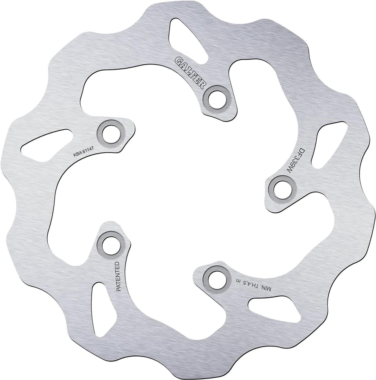 Galfer Wave-Bremsscheibe DF339 Rotor DF339 Typ W starr