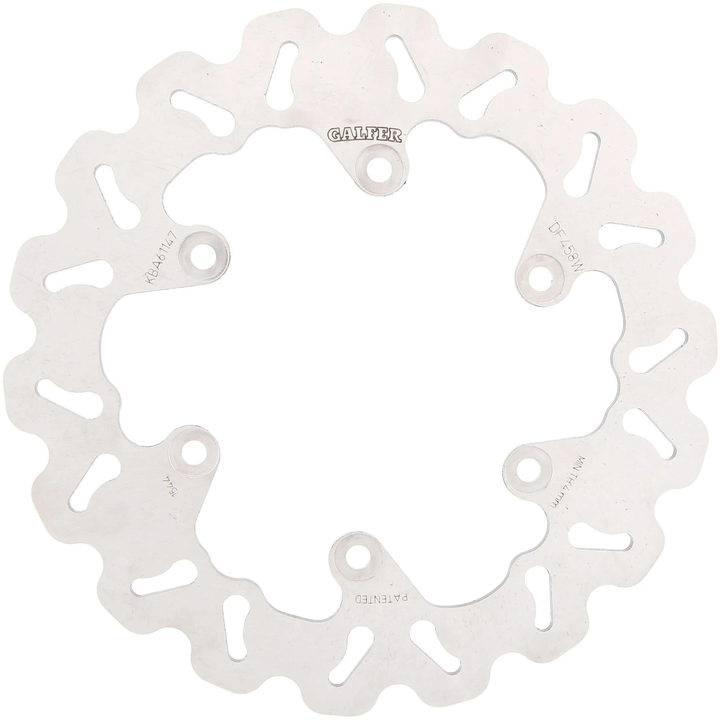 Galfer Wave-Bremsscheibe DF458 Rotor DF458 Typ W starr