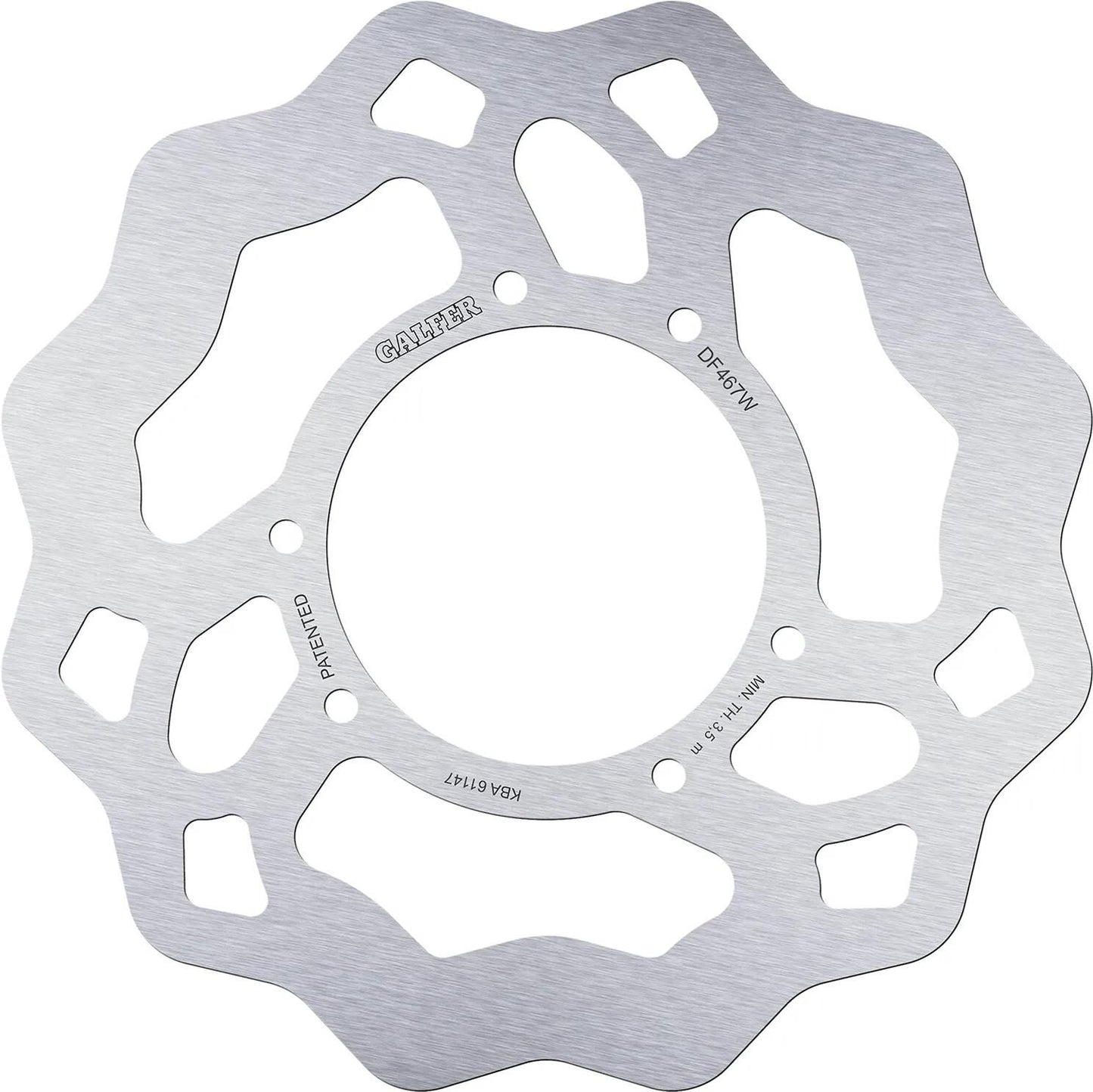 Galfer Wave-Bremsscheibe DF467 Rotor DF467 Typ W starr