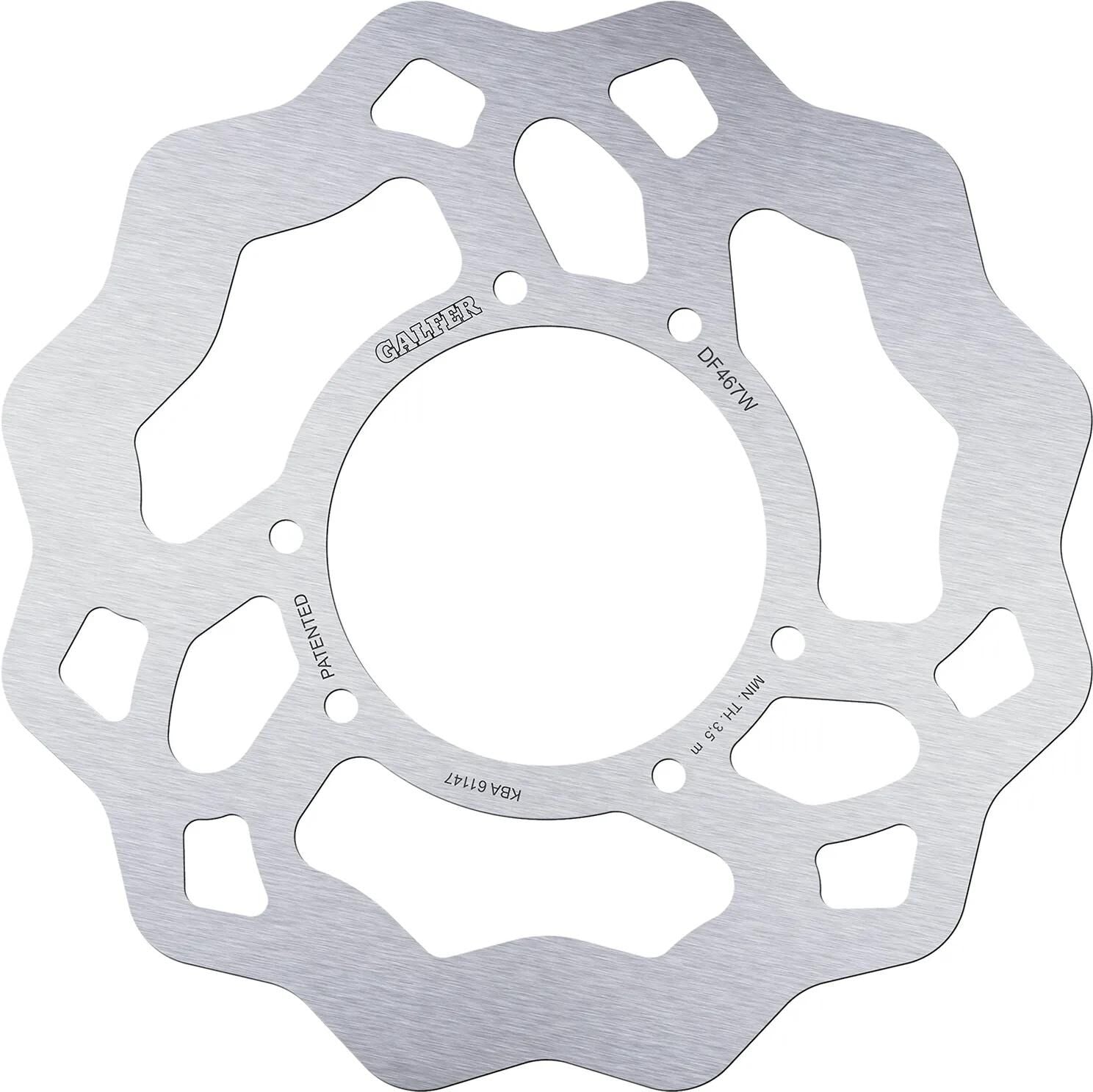 Galfer Wave-Bremsscheibe DF467 Rotor DF467 Typ W starr
