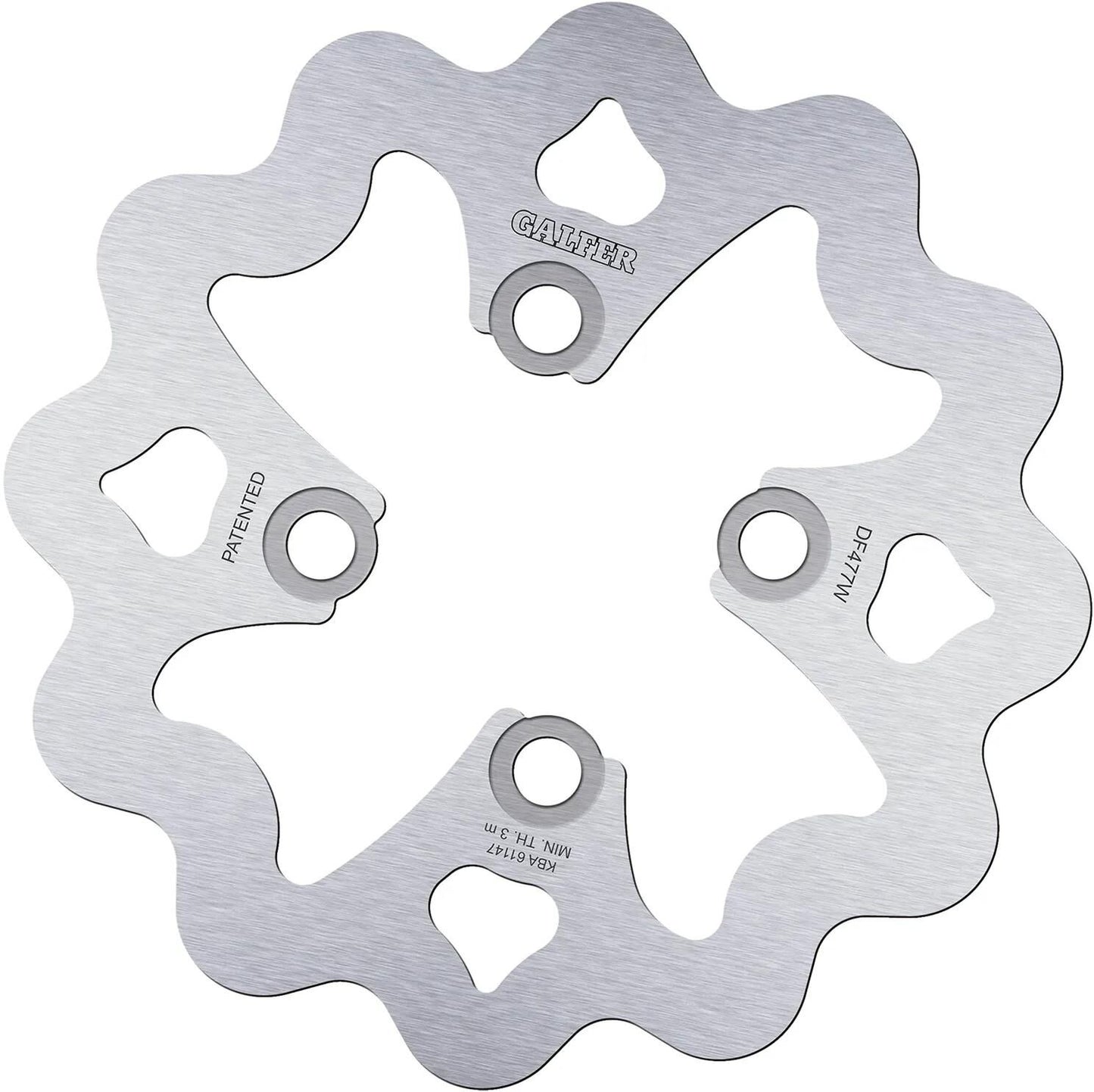 Galfer Wave-Bremsscheibe DF477 Rotor DF477 Typ W starr