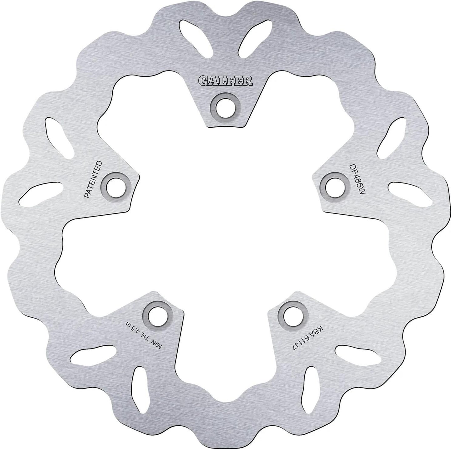 Galfer Wave-Bremsscheibe DF485 Rotor DF485 Typ W starr