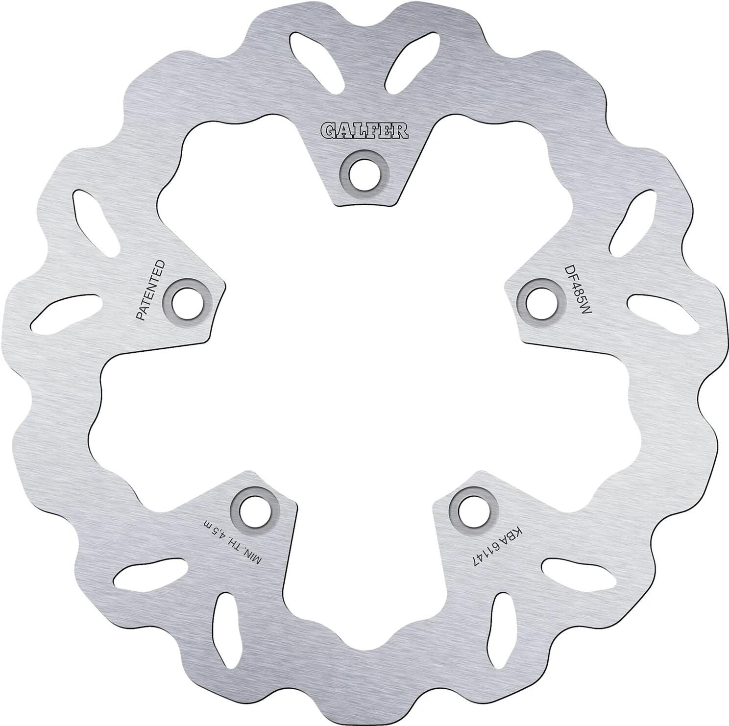 Galfer Wave-Bremsscheibe DF485 Rotor DF485 Typ W starr