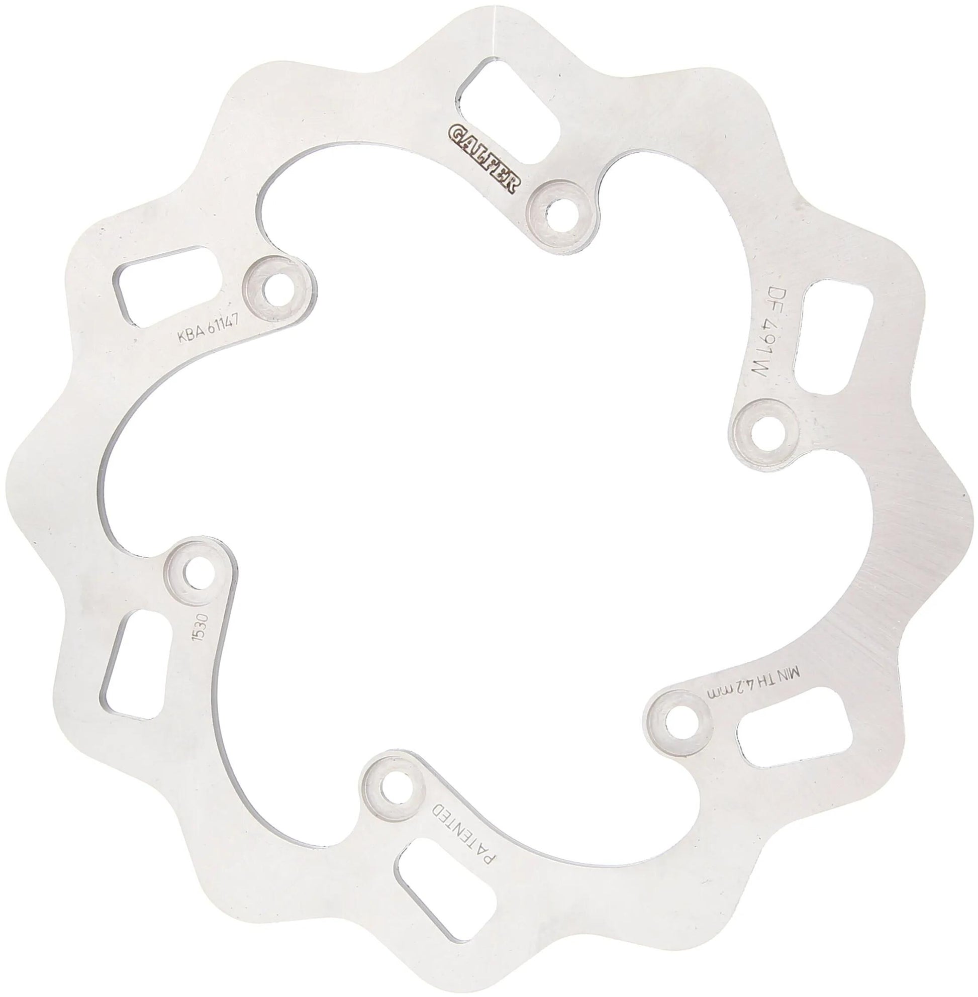 Galfer Wave-Bremsscheibe DF491 Rotor DF491 Typ W starr