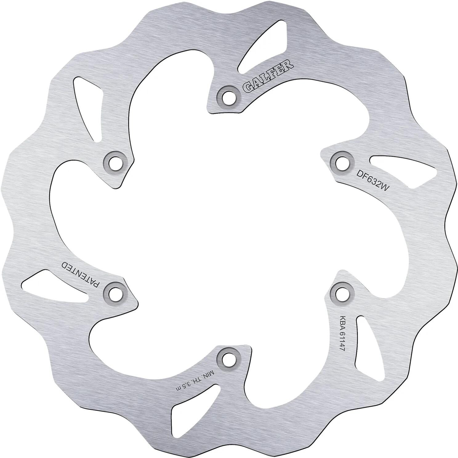 Galfer Wave-Bremsscheibe DF632 Rotor DF632 Typ W starr