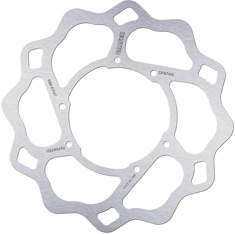 Galfer Wave-Bremsscheibe DF674 Rotor DF674 Typ W starr