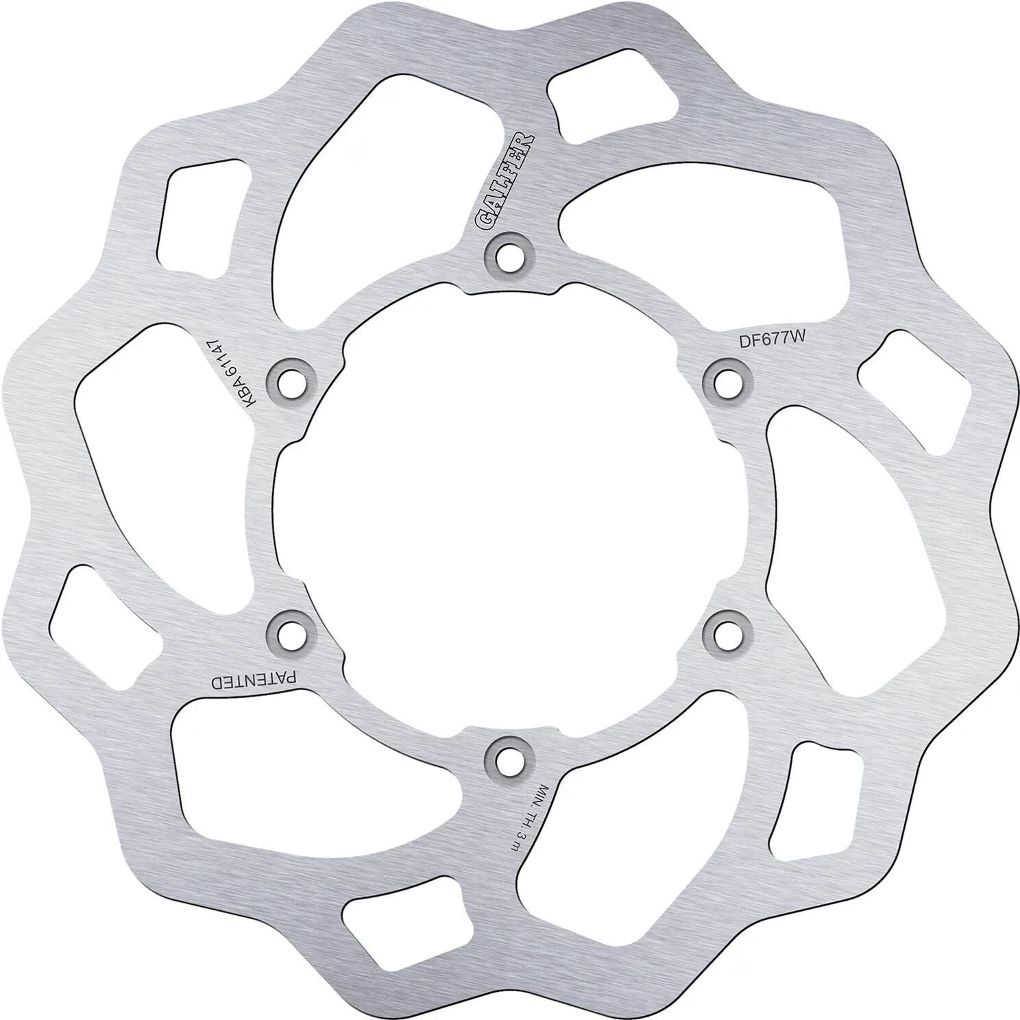 Galfer Golf Bremsscheibe DF677 Rotor DF677 Typ W Offroad starr