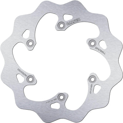 Galfer Golf Bremsscheibe DF678 Rotor DF678 wird im Gelände starr und schlammig sein
