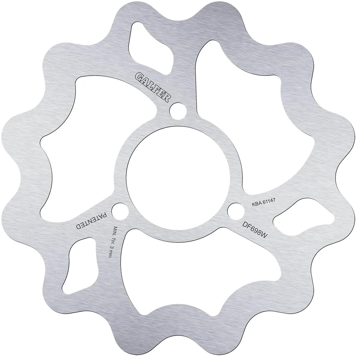 Galfer Golf Bremsscheibe DF698 Rotor DF698 Typ w starr