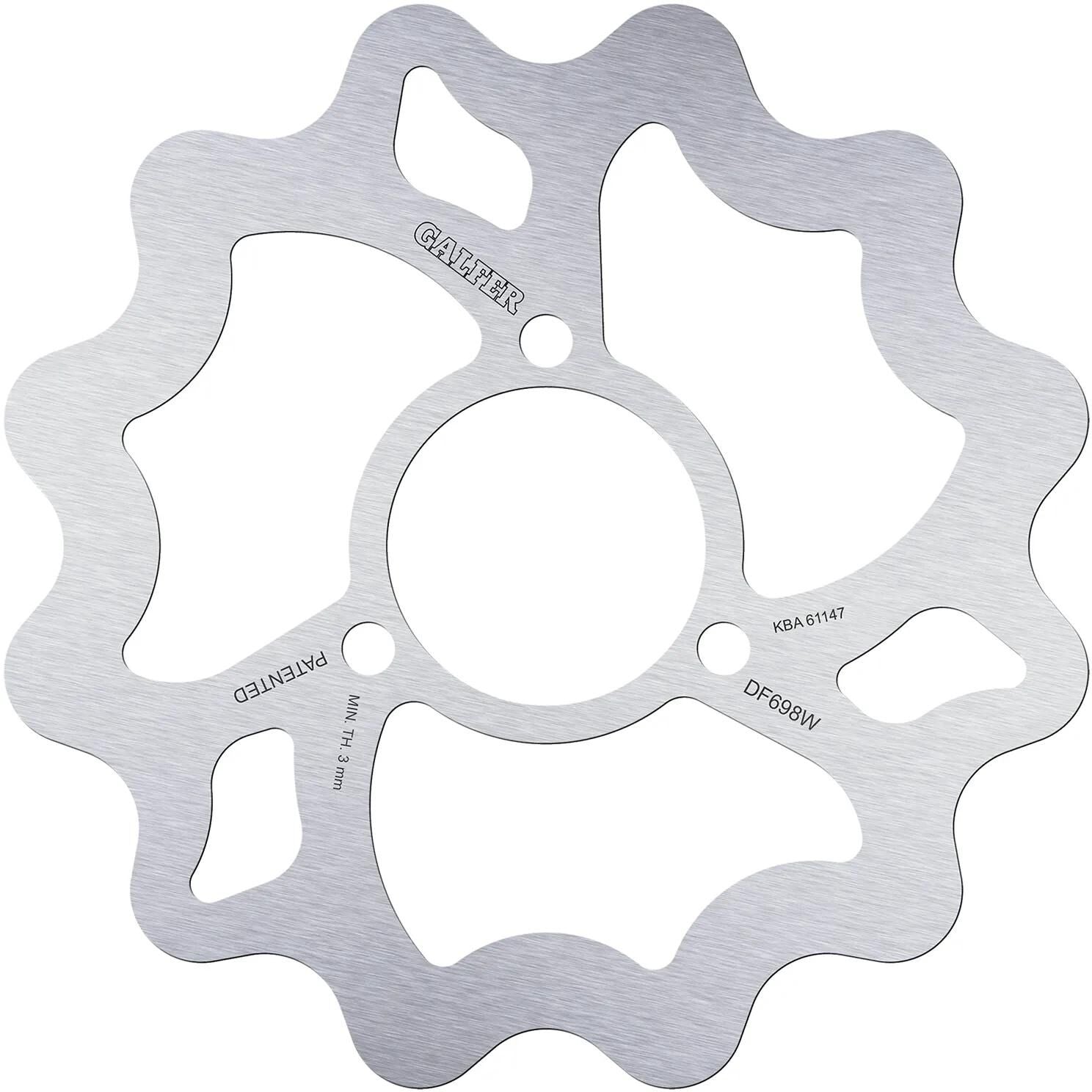 Galfer Golf Bremsscheibe DF698 Rotor DF698 Typ w starr