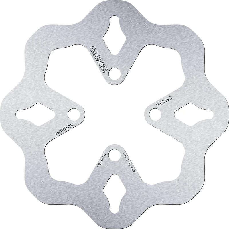 Galfer Wave-Bremsscheibe DF732 Rotor DF732 Typ W starr