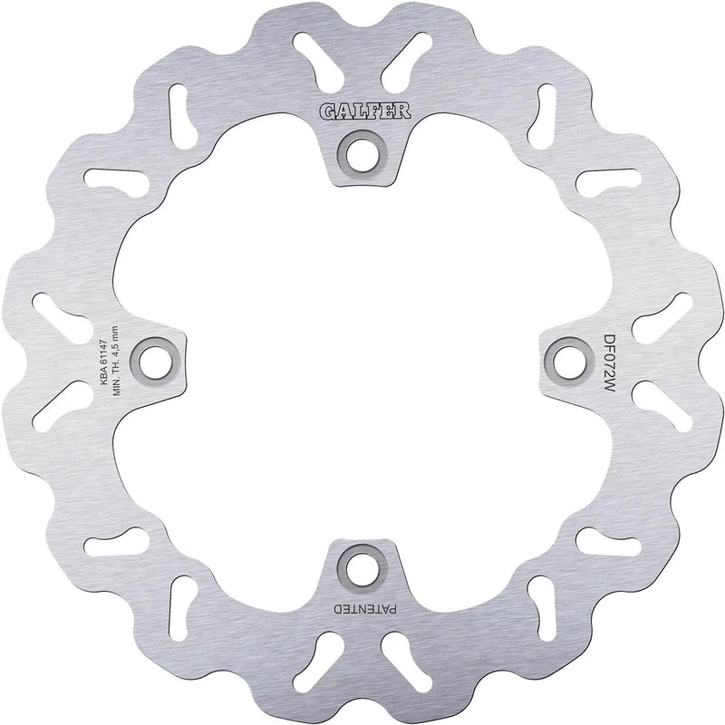 Galfer Wave-Bremsscheibe DF072 Rotor DF072 Typ W starr