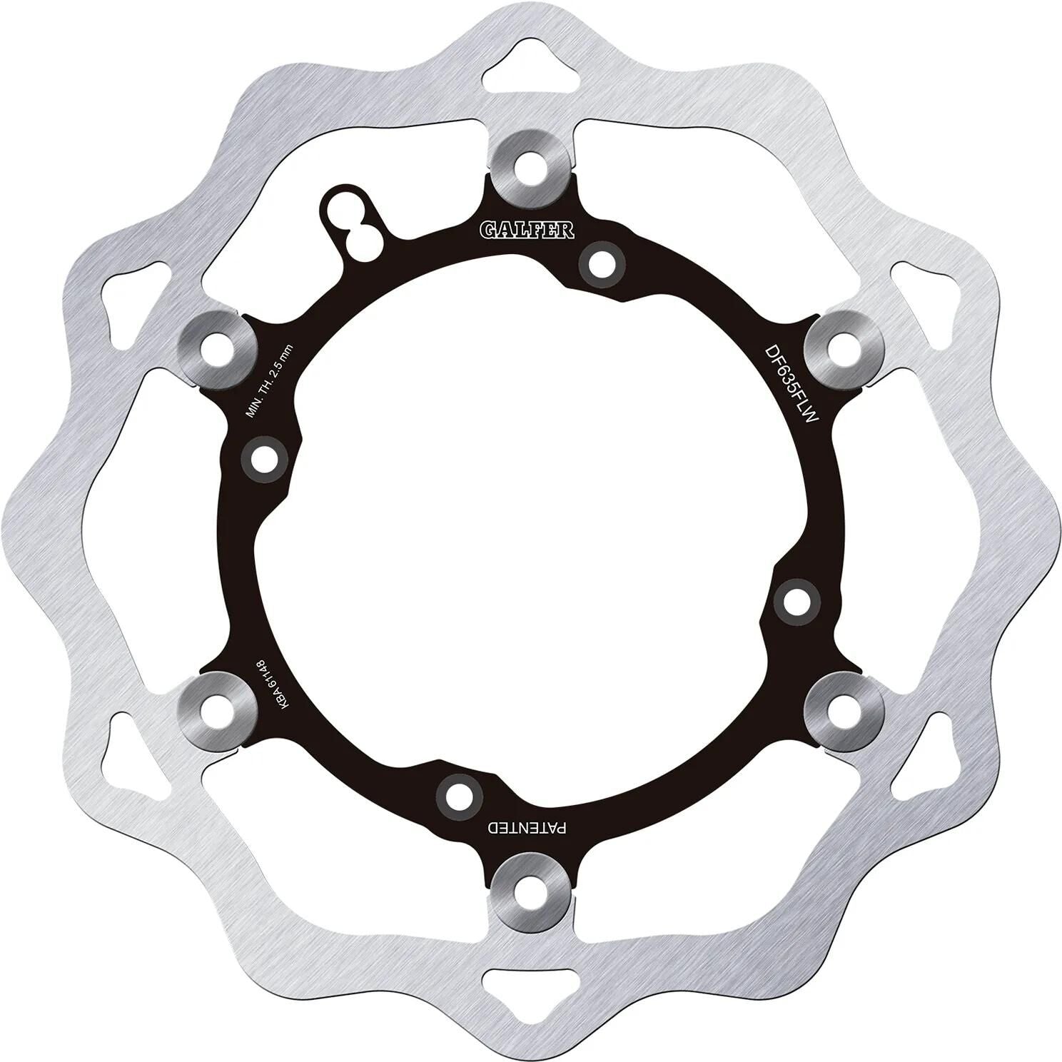 Galfer Wave-Bremsscheibe DF635 Rotor DF635 FLW schwimmend im Gelände