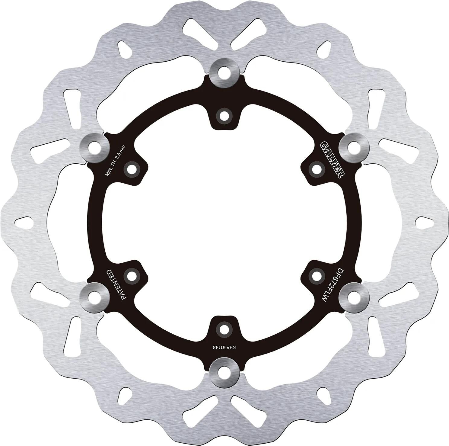 Galfer Wave-Bremsscheibe DF672 Rotor DF672 FLW schwimmend im Gelände