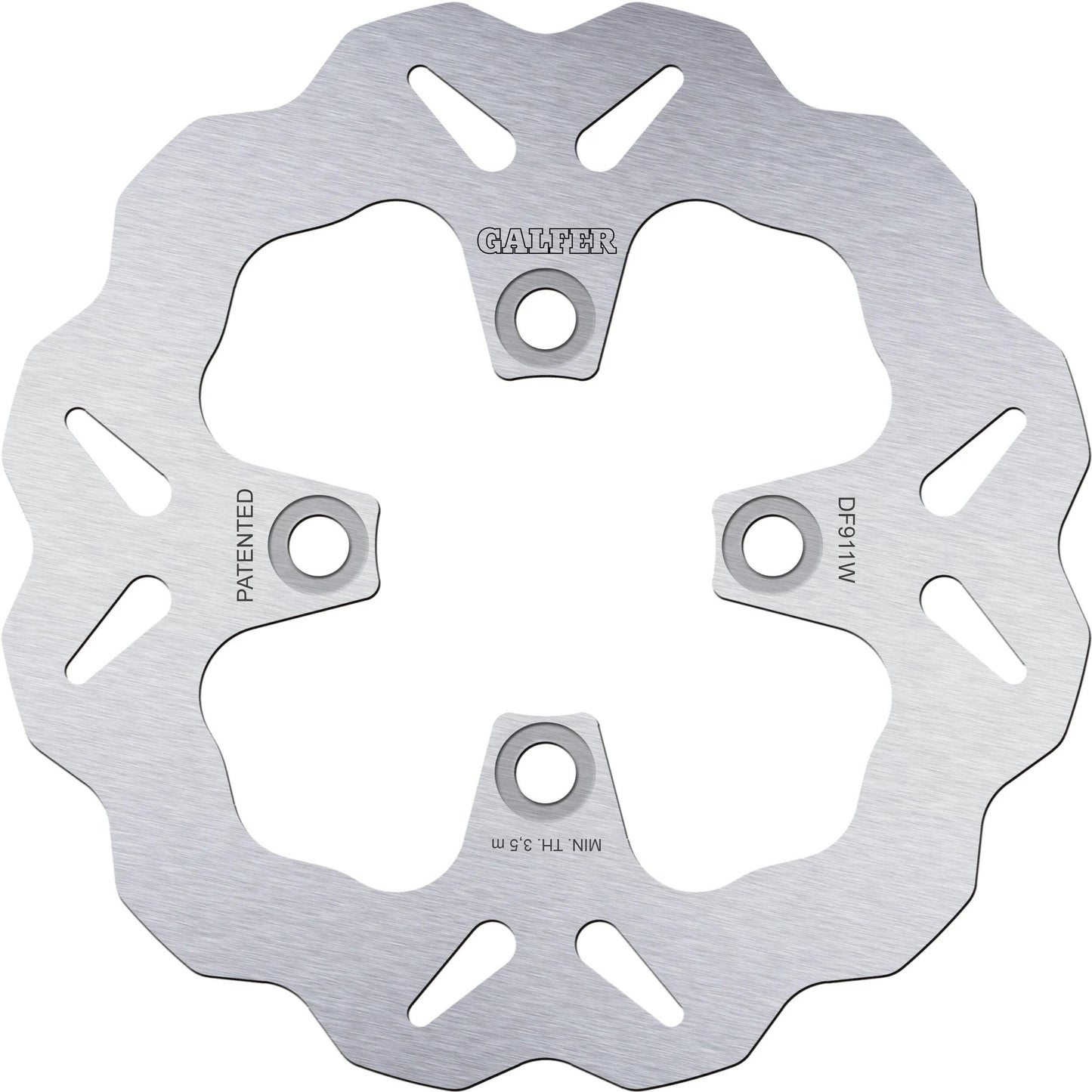 Galfer Wave-Bremsscheibe DF911 Rotor DF911 Typ W starr