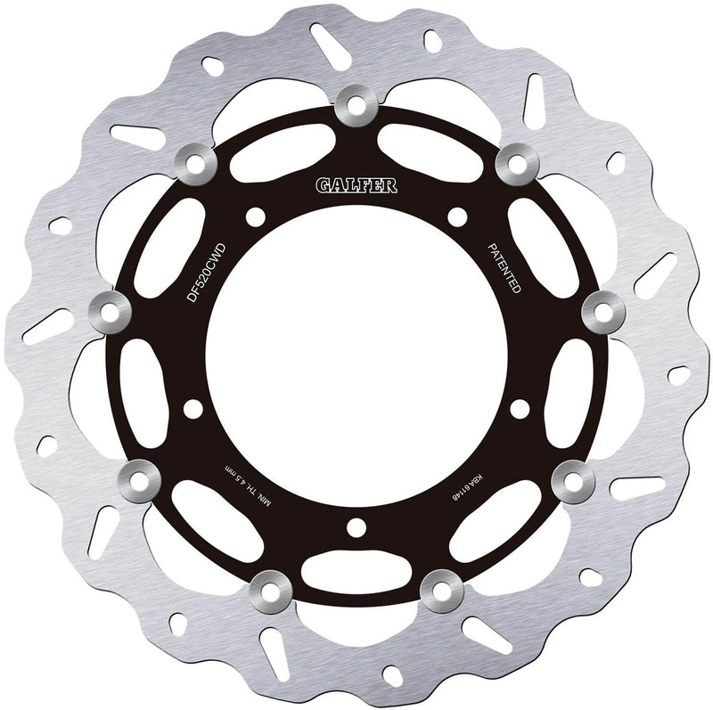 Galfer Wave Bremsscheibe DF520 Rotor Bremsscheiben schwimmend rechts