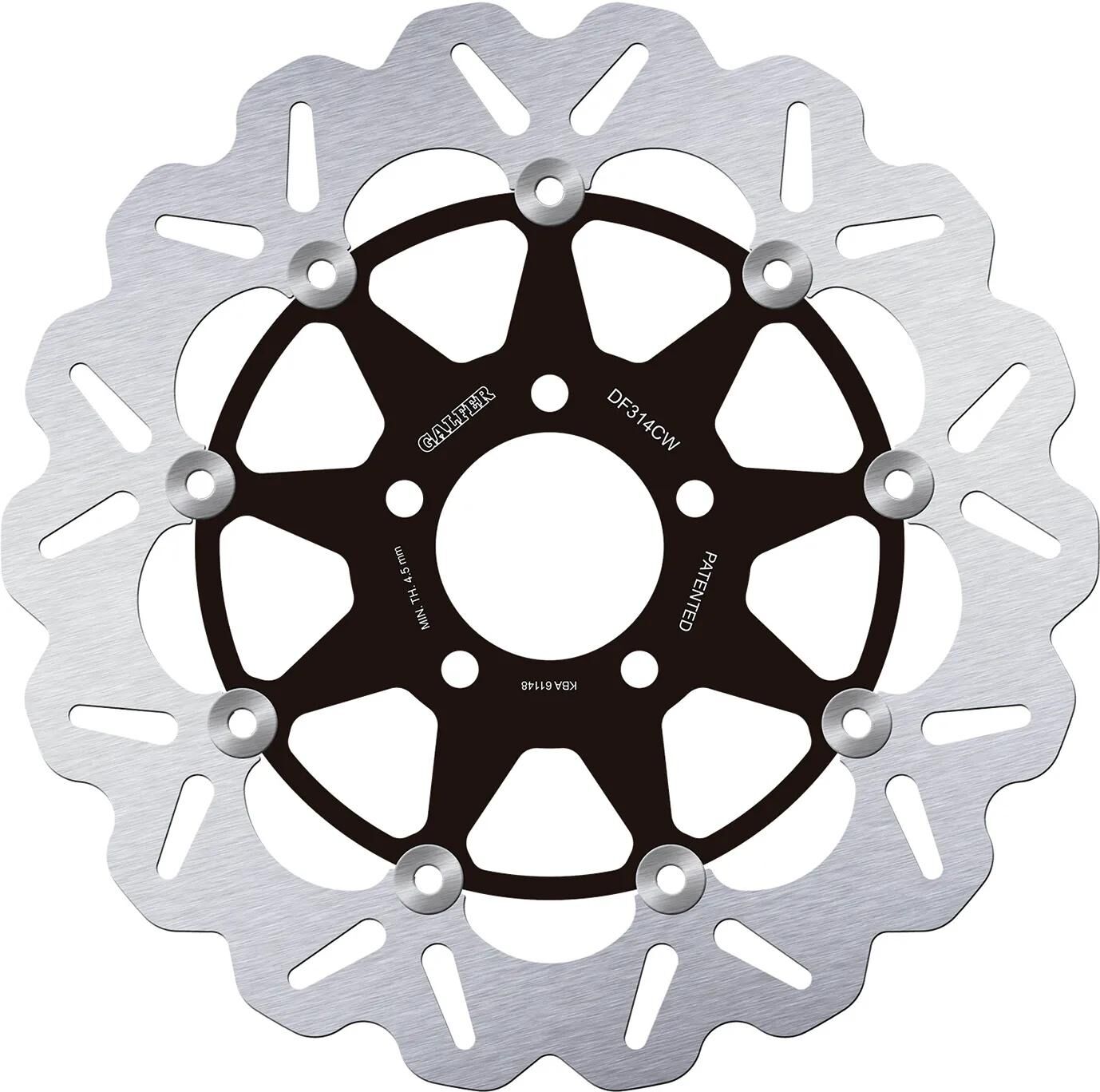 Galfer Golf Bremsscheibe DF314 Rotor Bremsscheiben schwimmen