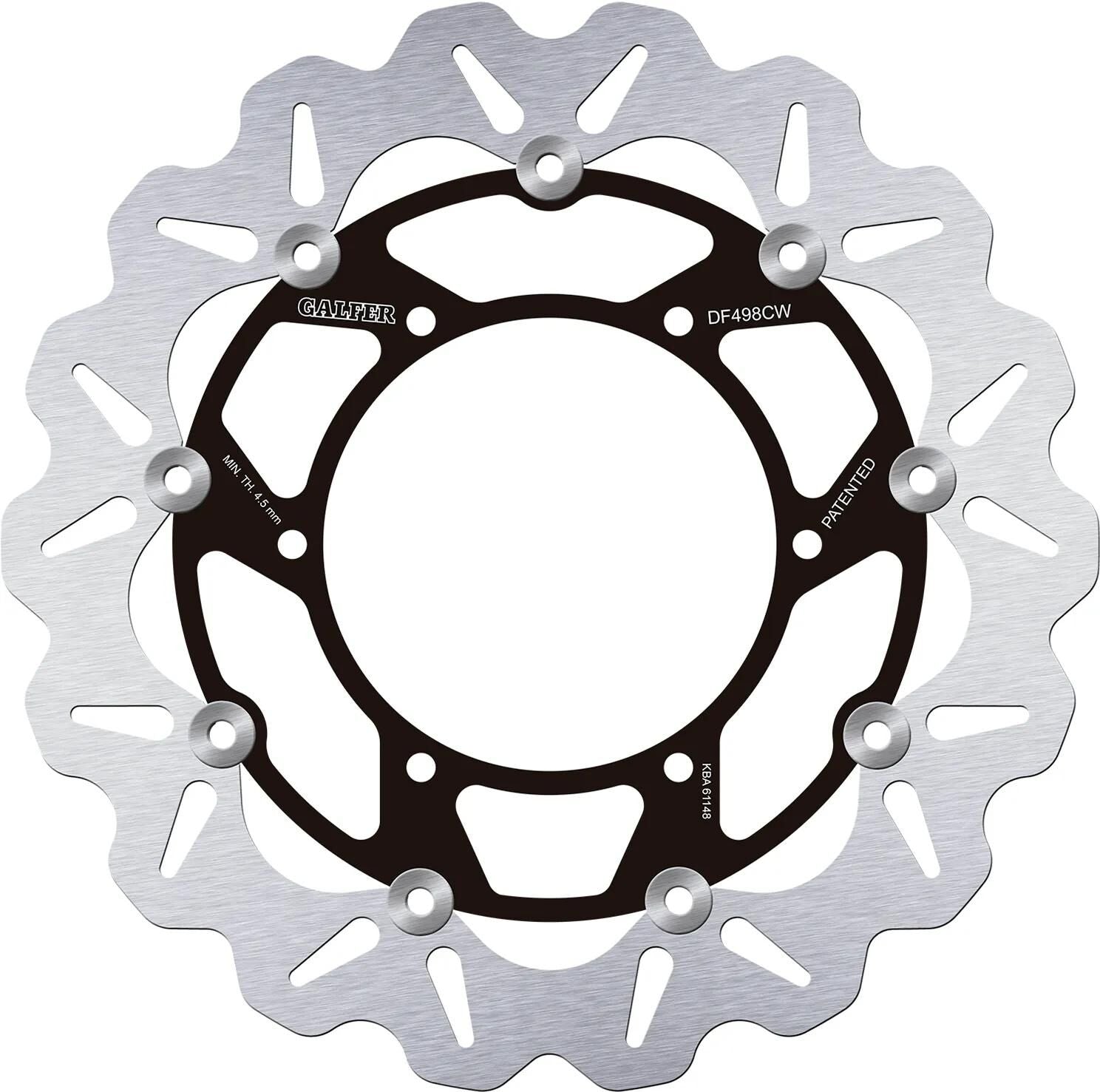 Galfer Golf Bremsscheibe DF498 Rotor Bremsscheiben schwimmen