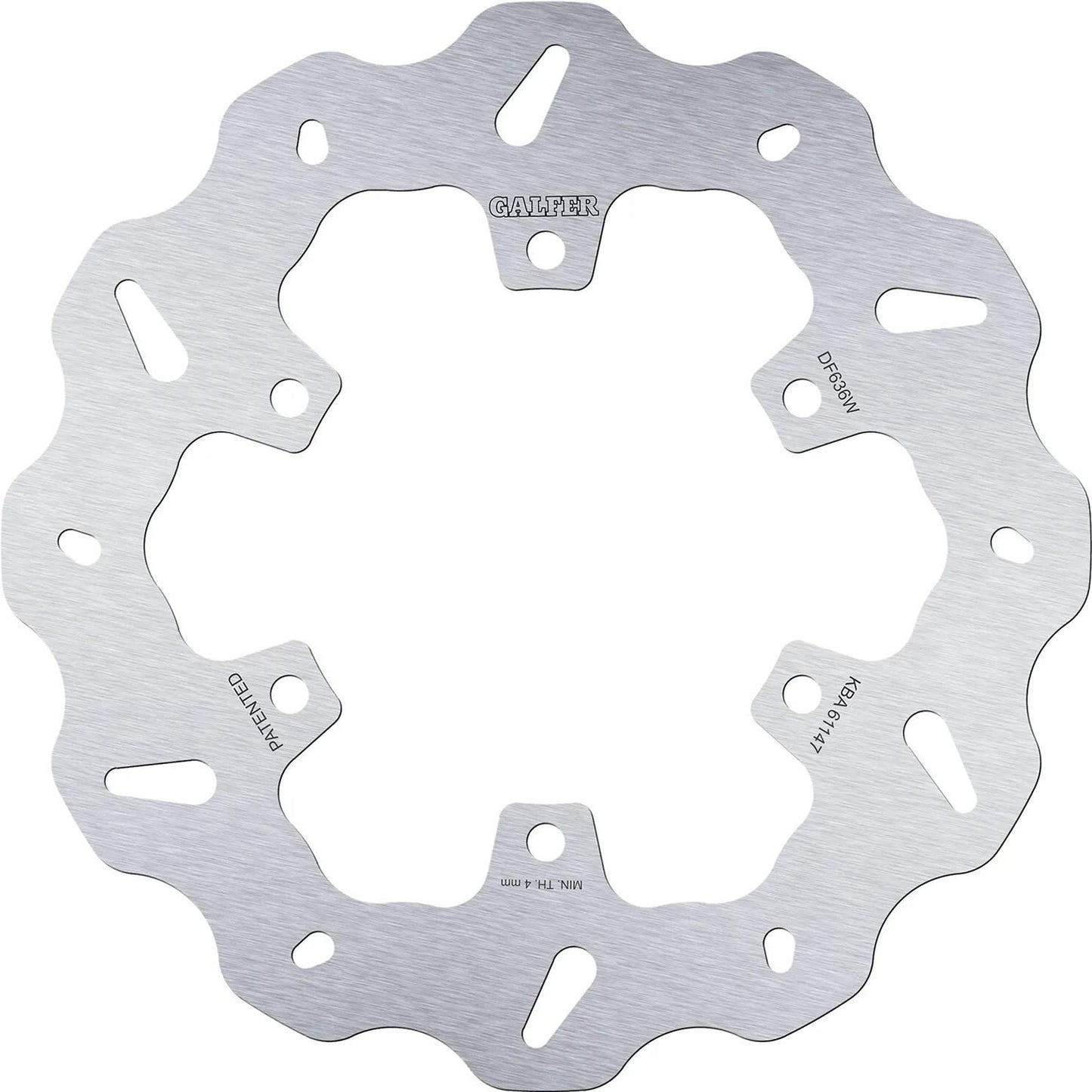 Galfer Wave-Bremsscheibe DF636 Rotor DF636 Typ W starr