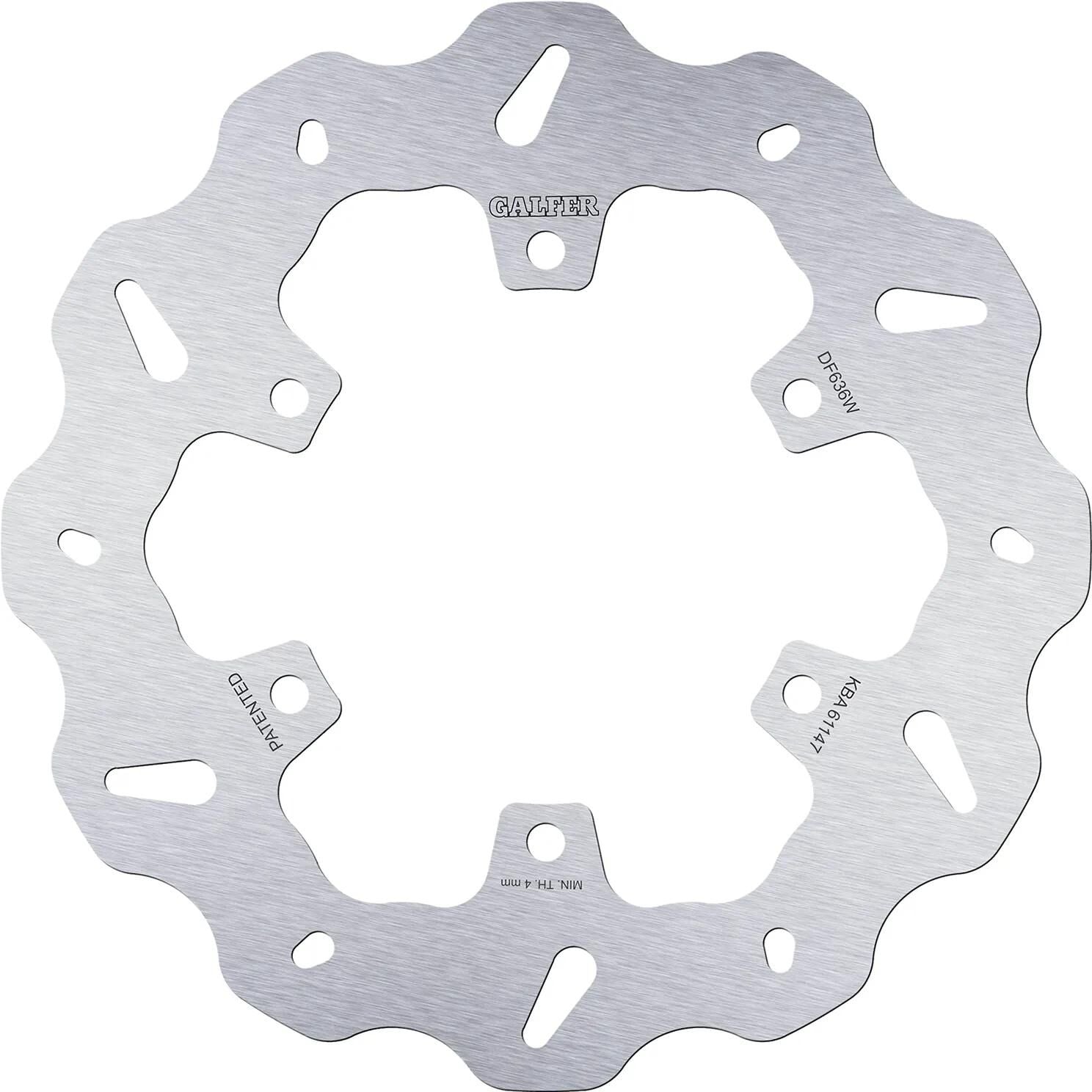 Galfer Wave-Bremsscheibe DF636 Rotor DF636 Typ W starr