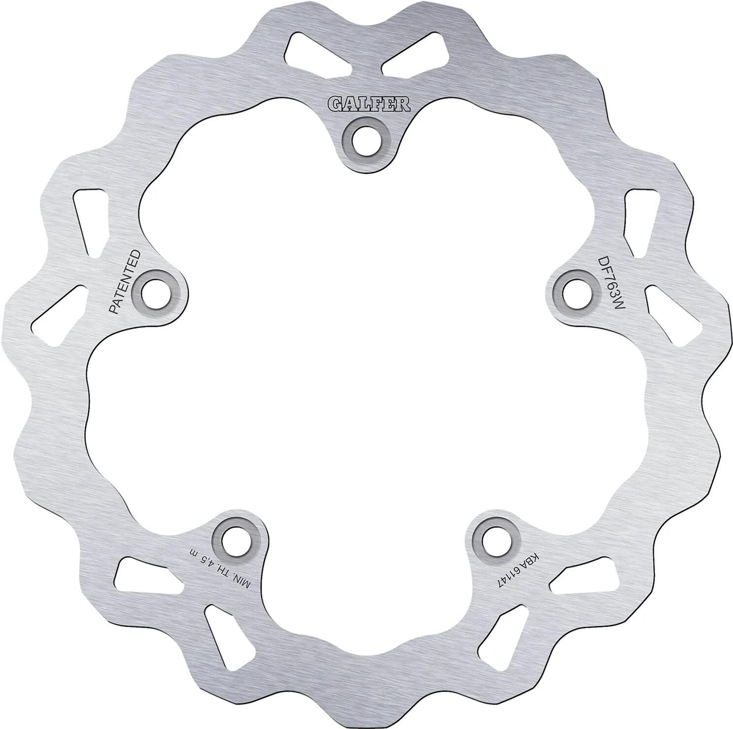 Galfer Wave-Bremsscheibe DF763 Rotor DF763 Typ W starr